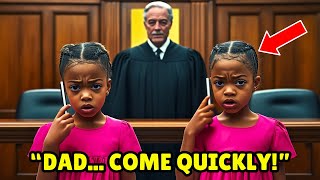 Judge Frames Innocent Black Twins  Until They Call Their Dad The US Attorney General [upl. by Lleret]