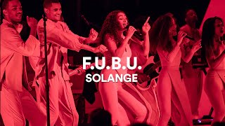 Solange  quotFUBUquot  Live at Sydney Opera House [upl. by Lesak]