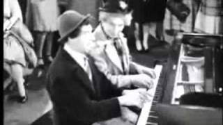 MARX BROTHERS PIANO DUET  A Classic Clip [upl. by Ahsiekim]