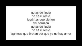 Gotas de lluvia grupo niche con letra [upl. by Vala]