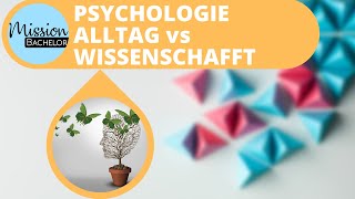 Alltagspsychologie vs Wissenschaftliche Psychologie [upl. by Nae]