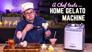 A Chef Tests a Home Gelato Machine  Sorted Food [upl. by Breana]