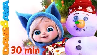 🎄On Christmas Day  Christmas Songs for Kids Jingle Bells Christmas Time SANTA from Dave and Ava [upl. by Nellac]