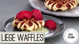 Professional Baker Teaches You How To Make WAFFLES [upl. by Akinnej]