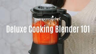 Deluxe Cooking Blender 101  Pampered Chef [upl. by Gradeigh]