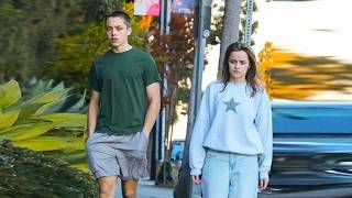 Knox and Vivienne Jolie Pitt latest outing together in LA [upl. by Goldman]