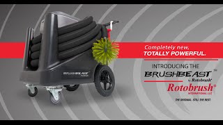 Rotobrush BrushBeast Air Duct Cleaning Equipment [upl. by Lillis642]