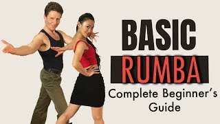 Basic Rumba TOP TEN STEPS amp ROUTINE [upl. by Broderic]