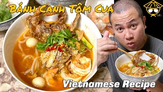 Instant Pot Banh Canh Tom Cua Recipe  Vietnamese Shrimp And Crab Udon Noodle Soup [upl. by Parnas]