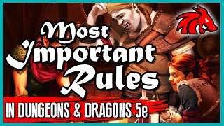 Most Important DampD 5e Rules for Dungeon Masters [upl. by Nyladnor]