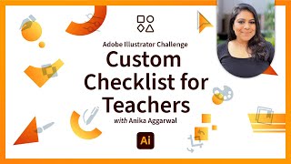 Custom Checklist for Teachers  Illustrator Design Challenge [upl. by Zoller779]