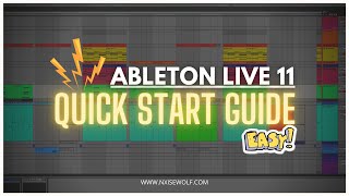 Ableton Live 11 Beginners Tutorial  QUICK amp EASY [upl. by Donelson567]