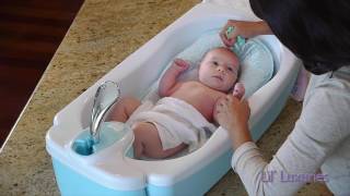 Summer Infant Folding Bath Tub  Unboxing and First Impressions [upl. by Lacym]