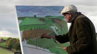 David Hockney A Bigger Picture  Trailer [upl. by Eisenstark]