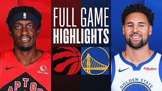 RAPTORS at WARRIORS  FULL GAME HIGHLIGHTS  January 7 2024 [upl. by Geddes]