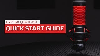 How to Use the HyperX QuadCast Microphone [upl. by Nurav65]