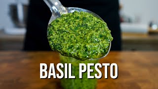 Basil Pesto Recipe  The Easy Pesto Recipe You Need [upl. by Amye]