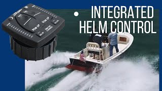 New Integrated Helm Control  Marine Trim Tabs [upl. by Wivina211]