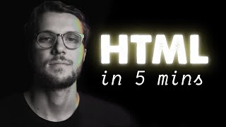 HTML in 5 minutes [upl. by Htebaile]