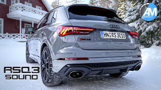 NEW Audi RS Q3  Amazing 5Cylinder SOUND💥 [upl. by Kamat393]