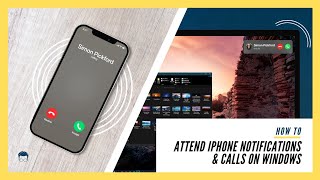 How to make amp receive calls through iPhone on Windows 10 PC [upl. by Haroved92]