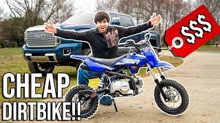 CHEAPEST DIRT BIKE EVER UNDER 1000 Brand NEW [upl. by Ecydnac]