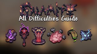 All Difficulties Guide  Terraria Calamity Mod [upl. by Moody]