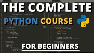 The Complete Python Course For Beginners [upl. by Echikson]