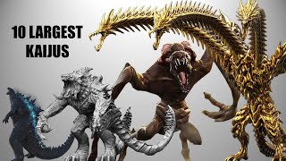 Top 10 Largest Kaiju in Movies [upl. by Ylhsa]