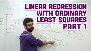 32 Linear Regression with Ordinary Least Squares Part 1  Intelligence and Learning [upl. by Norted]