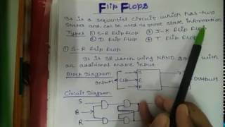 Flip flops in Digital Electronics [upl. by Ruth]