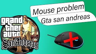 How to fix mouse not working in gta san andreas [upl. by Codding]