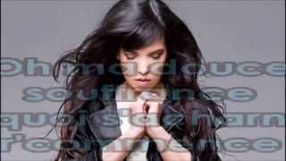 Indila  Derniere Danse instrumental karaoke with lyrics [upl. by Delcina]