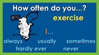 How Often Do You  Adverbs of Frequency  Learn English  Mark Kulek ESL [upl. by Llimaj90]