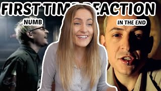 FIRST TIME Reaction To Linkin Park In The End amp Numb [upl. by Noni]