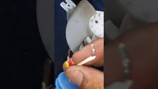 HOW TO TEST A GE REFRIGERATOR 9V DC EVAPORATOR FAN MOTOR [upl. by Chiang]