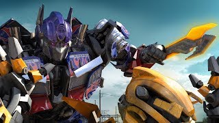 Bumblebee VS Optimus Prime  Transformers [upl. by Akino]