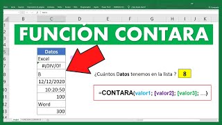 como CONTAR celdas con LETRAS y NÚMEROS en Excel 🤔 [upl. by Donadee]