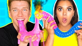 DIY Giant Gummy Worm MELTS into Edible Candy Slime SLIME YOU CAN EAT How To Make The BEST Slime [upl. by Drannek]