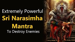 Extremely Powerful Shri Narasimha Mantra By Srimati Ramadevi Rao  ISKCON Desire Tree [upl. by Ridan]