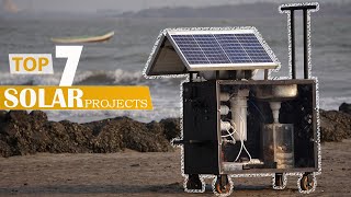 Top 7 Solar Energy Projects 2021  Most Innovative Solar Powered Systems [upl. by Edora]