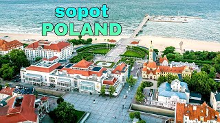 Sopot Tour Attractions and Sightseeing  Poland Travel Vlog [upl. by Nylahs]