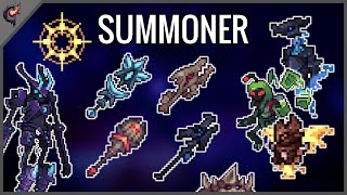 All Summoner Weapons  Terraria Calamity Mod [upl. by Pritchett943]