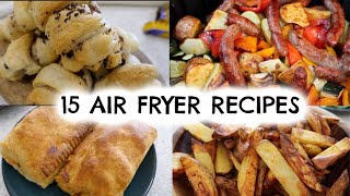 15 AIR FRYER RECIPES  WHAT TO COOK IN YOUR AIR FRYER  KERRY WHELPDALE [upl. by Burd658]