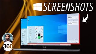 How to Take Screenshots in Windows 10 Laptops and Desktops 4 Easy Ways to Take Screenshots [upl. by Eciral891]