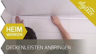 Deckenleisten anbringen [upl. by Pinter]