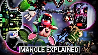 FNAF Animatronics Explained  MANGLE Five Nights at Freddys Facts [upl. by Barclay]