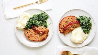 How To Make Turkey Meatloaf  Katie Lee Biegel [upl. by Atilahs]