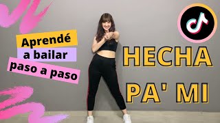 TUTORIAL TIK TOK DANCE  HECHA PA MI – Boza [upl. by Sadye]