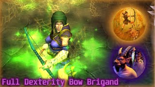 Titan Quest  Stinger Marksman  Full Dexterity Bow Brigand Build [upl. by Lois]